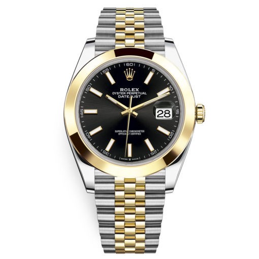 Rolex Datejust 126303 Black Index Jubilee