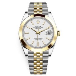 Rolex Datejust 126303 White Index Jubilee