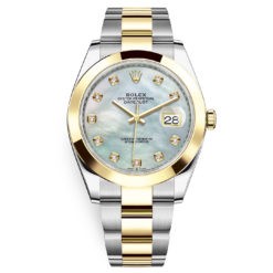 Rolex Datejust 41mm 126303 White MOP Diamond Oyster