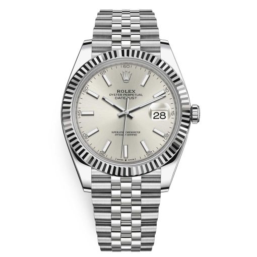 Rolex Datejust 126334 Silver Index Jubilee