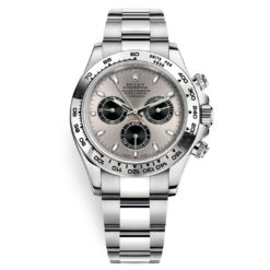 Rolex Cosmograph Daytona 116509 Steel and Black Oyster White Gold Mens Watch