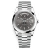 Rolex Day-Date 228206 Dark Rhodium Index 40Mm Platinum Mens Watch