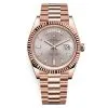 Rolex Day-Date 228235 Sundust Baguette Index 40Mm Everose Gold Mens Watch