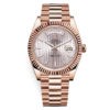 Rolex Day-Date 228235 Sundust Stripe 40Mm Everose Gold Mens Watch