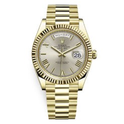 Rolex Day-Date 228238 Silver Roman