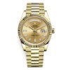 Rolex Day-Date 228238 Champagne Baguette 40Mm Yellow Gold Mens Watch