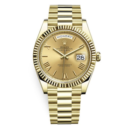 Rolex Day-Date 228238 Champagne Roman 40Mm Yellow Gold Mens Watch