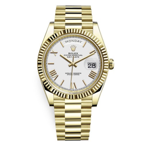 Rolex Day-Date 228238 White Roman