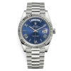 Rolex Day-Date 228239 Blue Roman 40Mm White Gold Mens Watch