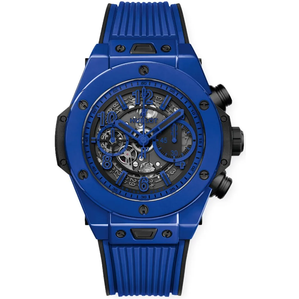 Hublot Big Bang Unico 45Mm Mens Watch 411.Es.5119.Rx Blue Magic