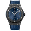 Hublot Classic Fusion Automatic 45Mm Mens Watch 511.Cm.7170.Lr Ceramic Blue