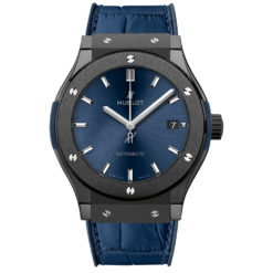 Hublot Classic Fusion Automatic 45mm Mens Watch 511.cm.7170.lr Ceramic Blue