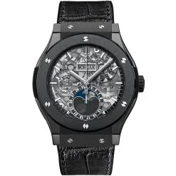 Hublot Classic Fusion Aerofusion Moonphase 45mm Mens Watch 517.cx.0170.lr Black Magic