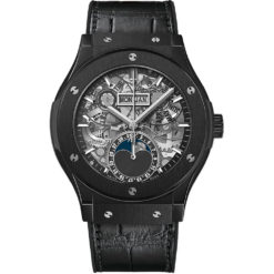 Hublot Classic Fusion Aerofusion Moonphase 42mm Mens Watch 547.cx.0170.lr Black Magic