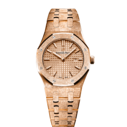 AUDEMARS PIGUET ROYAL OAK FROSTED GOLD QUARTZ 67653OR.GG.1263OR.02