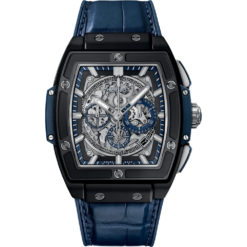 Hublot Spirit Of Big Bang Chronograph 45mm Mens Watch 601.ci.7170.lr Ceramic Blue