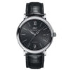 Iwc Portofino Automatic Black Dial Black Leather Watch