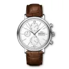 Iwc Portofino Automatic Chronograph Silver Dial Watch
