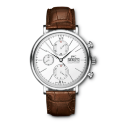 IWC Portofino Automatic Chronograph Silver Dial Watch