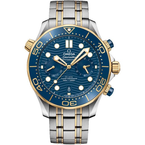 Omega Seamaster Diver 300M Co-Axial Master Chronometer Chronograph Watch