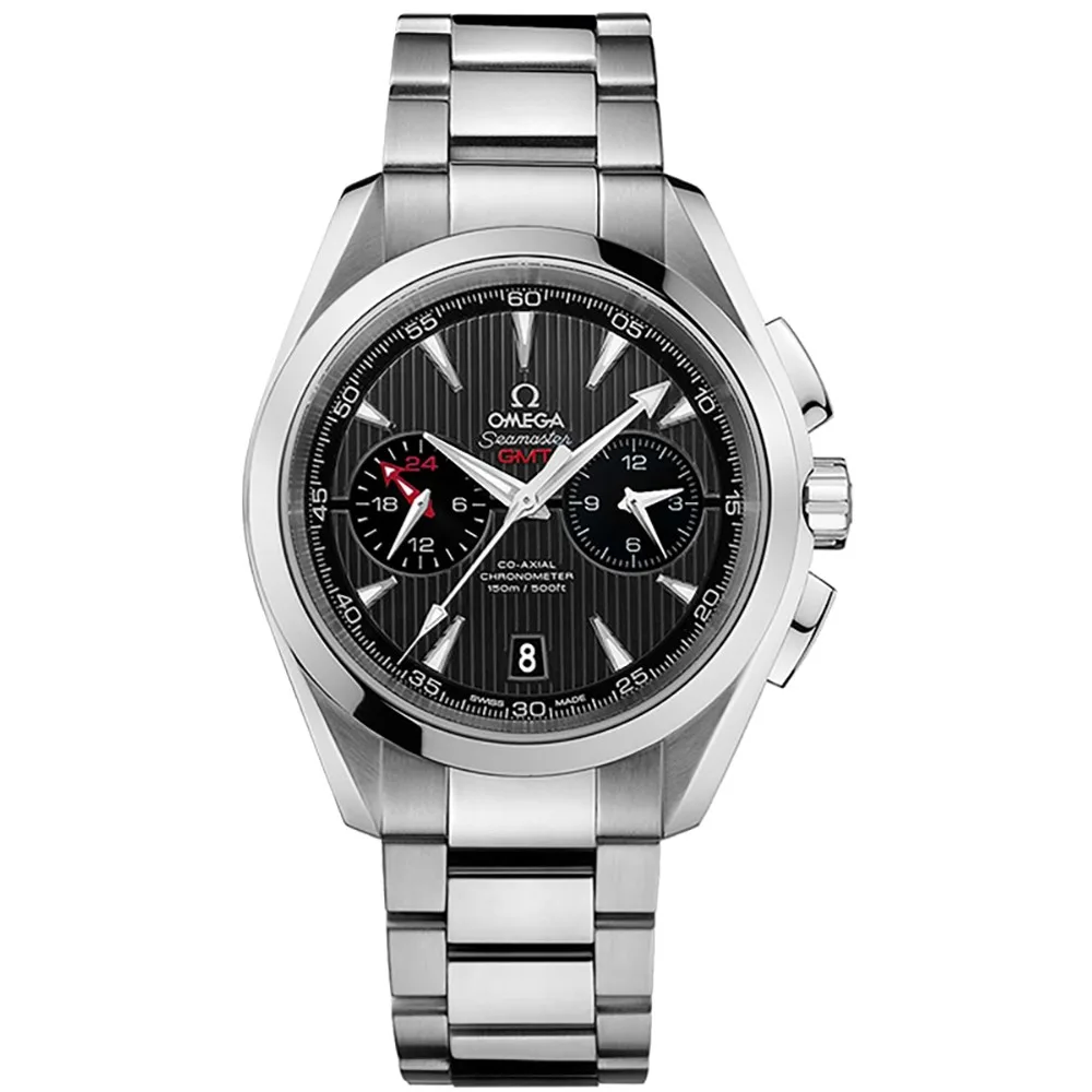 Omega Aqua Terra 150M Co-Axial Gmt Chronograph Watch
