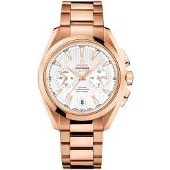 Omega Aqua Terra 150m Co-Axial GMT Chronograph Watch