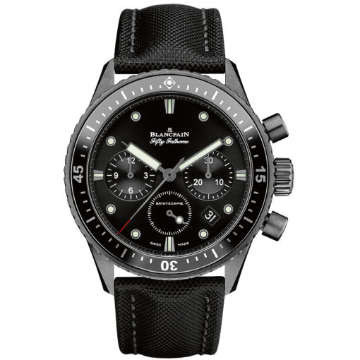 Blancpain Fifty Fathoms Bathyscaphe Flyback Chronograph 43Mm Watch 5200-0130-B52A