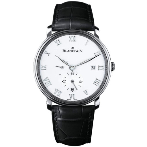 Blancpain Villeret Small Seconds Date &Amp; Power Reserve Mechanical Watch 6606A-1127-55B