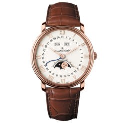 Blancpain Villeret Moonphase Calendar 40mm Watch 6654-3642-55b