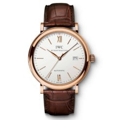 IWC Portofino Automatic Silver Dial 18kt Rose Gold Watch IW356504