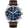 Iwc Iw377714 Pilot Midnight Automatic Chronograph Blue Dial Men'S Watch