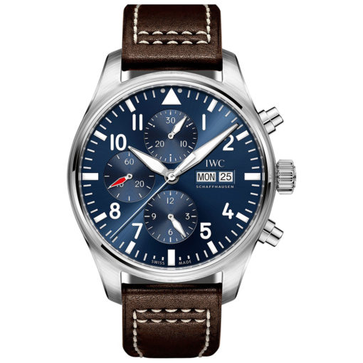 Iwc Iw377714 Pilot Midnight Automatic Chronograph Blue Dial Men'S Watch