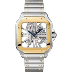 Cartier Skeleton Horloge Santos LM WHSA0019