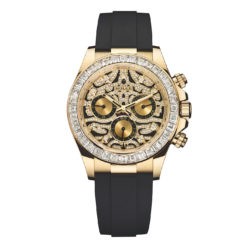 Rolex Cosmograph 116588TBR Daytona Eye of Tiger Chronograph Automatic Chronometer Diamond Watch