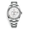 Rolex Sky-Dweller 326934 White Index 42Mm Mens Watch