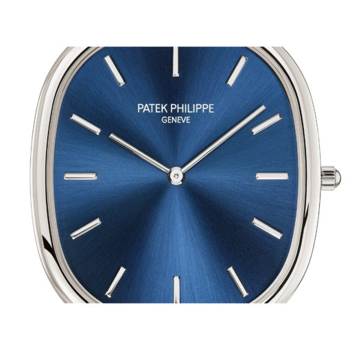 Patek Philippe 5738P-001 Golden Ellipse Automatic Blue Dial Watch