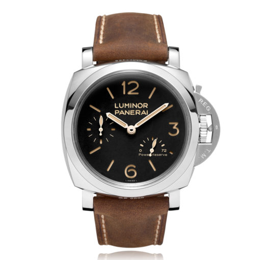 Panerai Pam00423 Luminor 3 Day Black Dial Watch