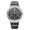 Piaget Polo Black Dial 18K White Gold Diamond Ladies Watch Goa36014