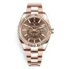 Rolex Sky-Dweller 326935 Chocolate Index Dial 18K Everose Watch