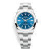 Rolex Oyster Perpetual 124200 Blue Index Dial 34Mm Watch