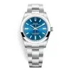 Rolex Oyster Perpetual 124200 Blue Index Dial 34Mm Watch