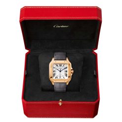 Cartier Santos De Cartier Wgsa0019 Pink Gold Watch