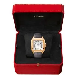 Cartier Santos De Cartier Wgsa0019 Pink Gold Watch