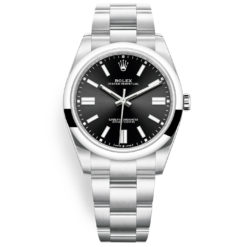 Rolex Oyster Perpetual 124300 Black Index Dial Oyster Bracelet Watch