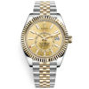 Rolex Sky-Dweller 326933 Champagne Dial 42Mm Jubilee Bracelet Watch