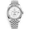 Rolex Sky-Dweller 326934 White Index 42Mm Jubilee Bracelet Watch