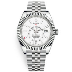 Rolex Sky-Dweller 326934 White Index 42mm Jubilee Bracelet Watch