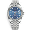 Rolex Sky-Dweller 326934 Blue Index 42Mm Jubilee Bracelet Watch