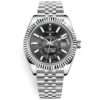 Rolex Sky-Dweller 326934 Black Index 42Mm Jubilee Bracelet Watch