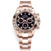 Rolex Cosmograph Daytona 116505 Black Diamond Dial Everose Gold Watch